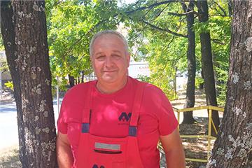Иван Желев, електромеханошлосер в „Ремонт ОФ, ВОС, ПС и SX-EW“ 35 години в отбора на „Асарел-Медет“